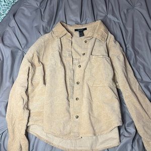 Corduroy jacket- FOREVER 21